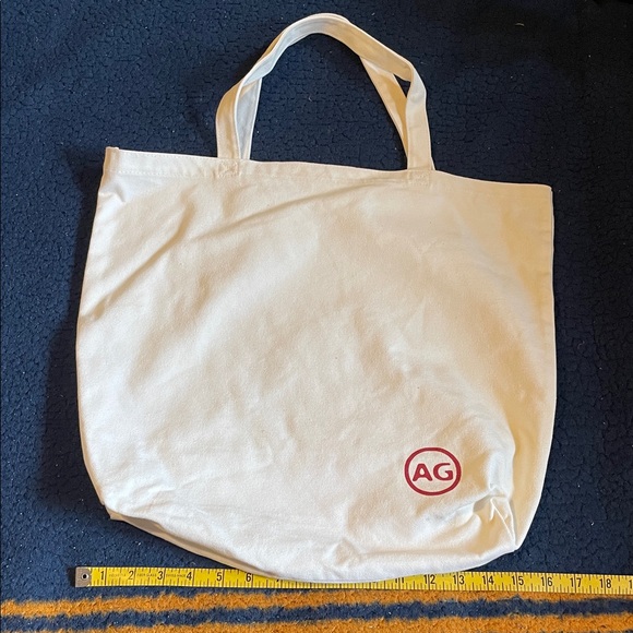 AG cream Canvas Tote Bag - Picture 1 of 2